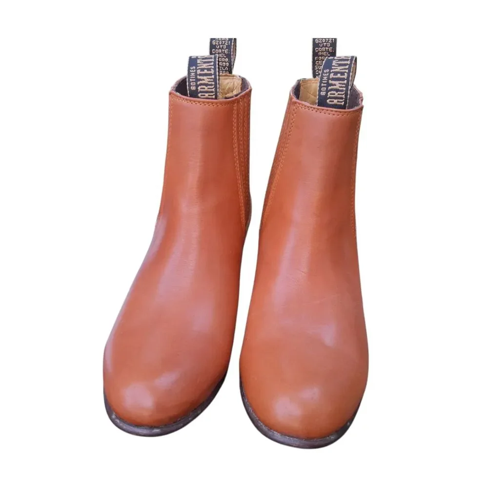 ARMENTA Men's Size 9.5 Wide Leather Chelsea Boots- Mexico Size 28EE